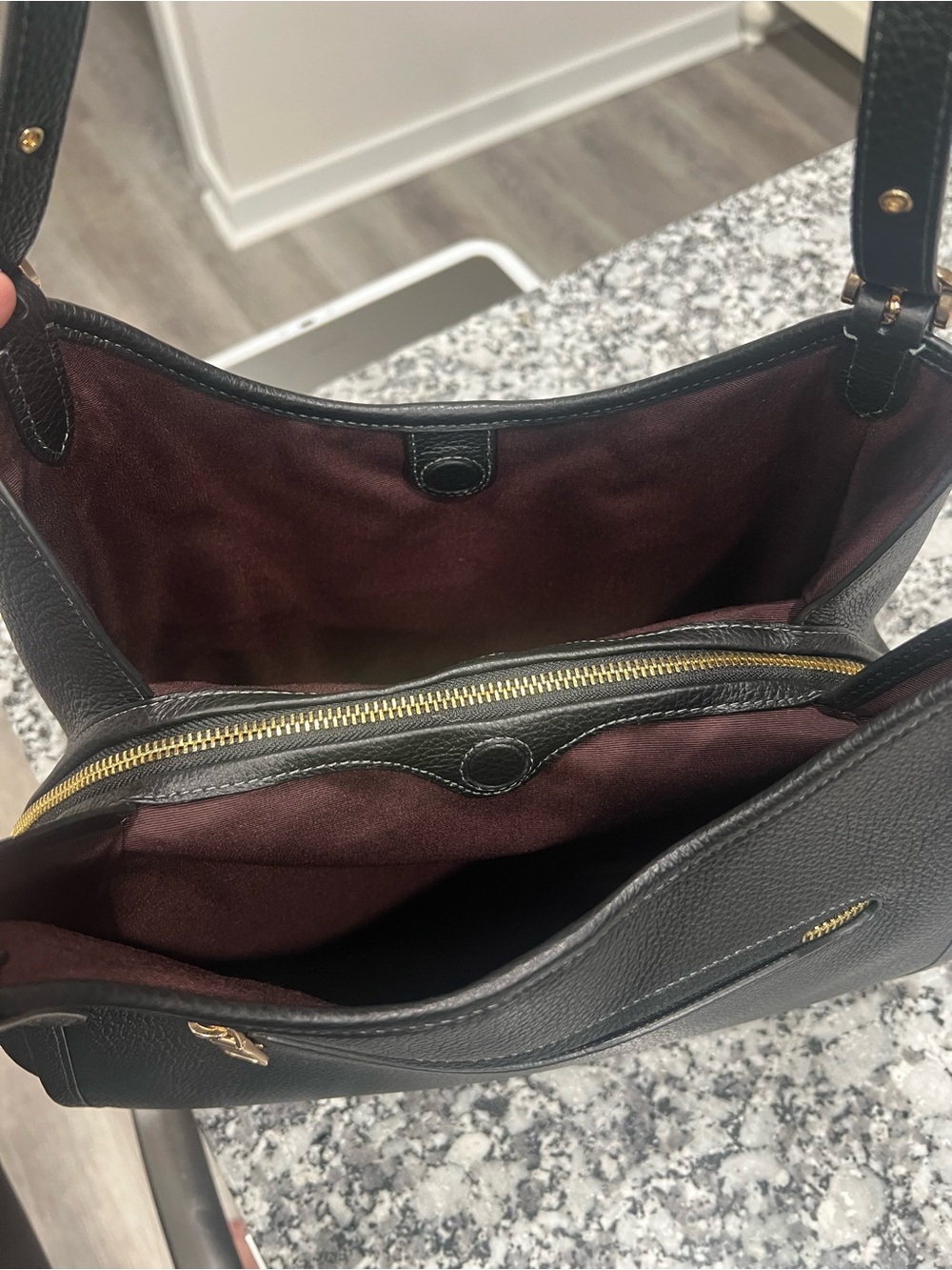 NWOT Black Coach Erin Shoulder Bag. Never Worn. - Picture 7 of 7